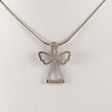 Stříbrný přívěsek ANDĚL skryté očko